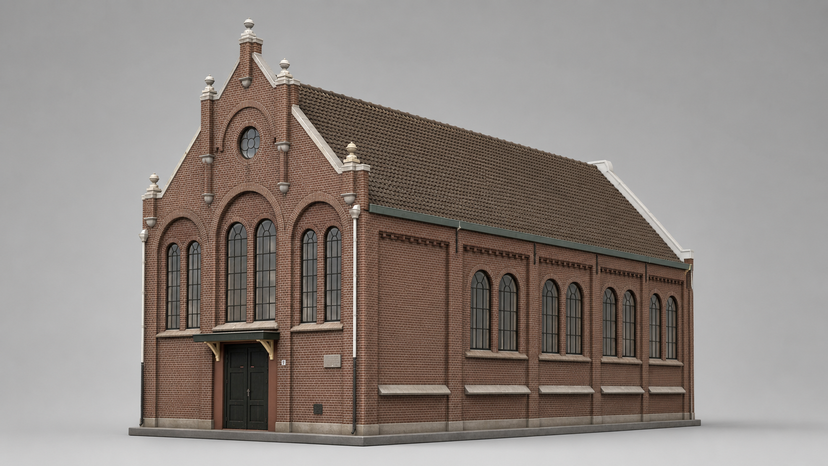 The new SGS Benelux centre, a restored Dutch brick chapel